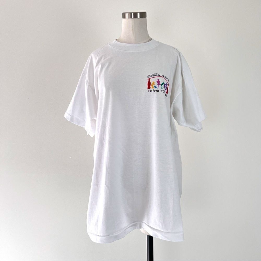Vintage Coca-Cola & United Way Fruit of the Loom Best Tee Size XL